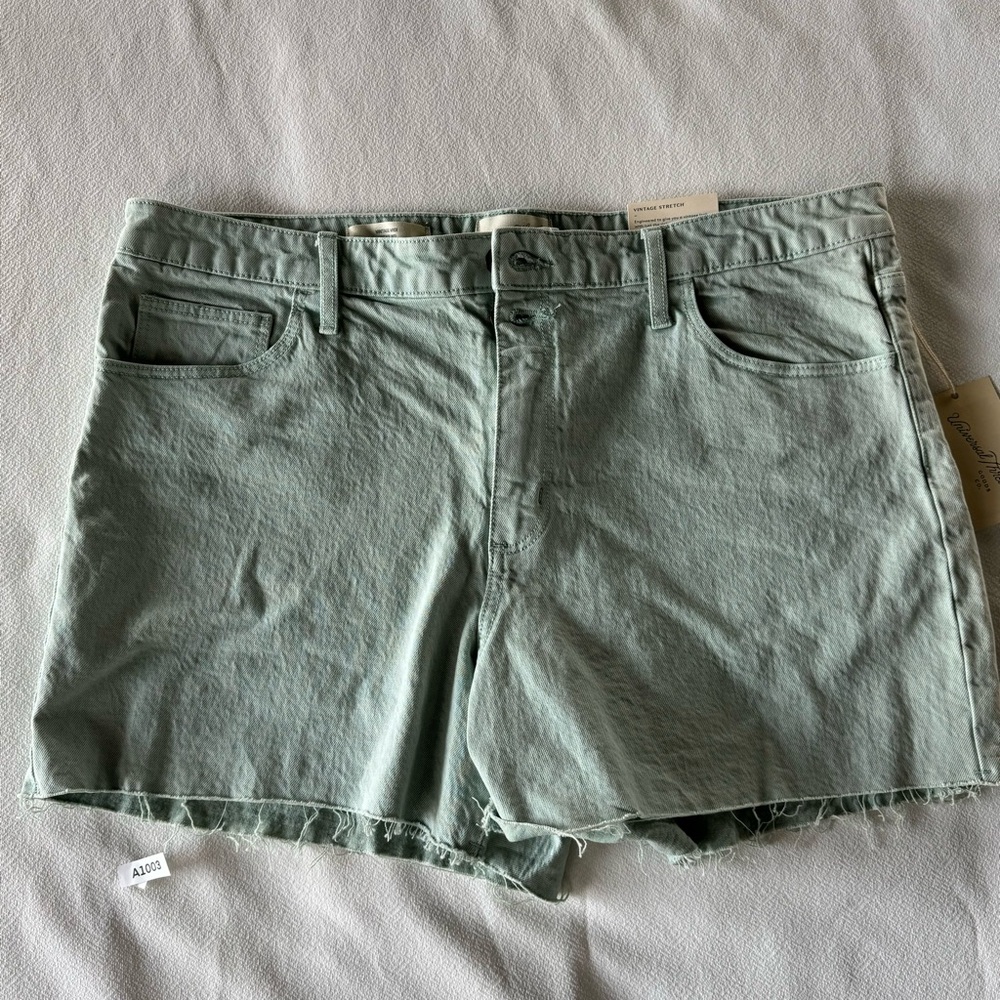 Women's Green Shorts